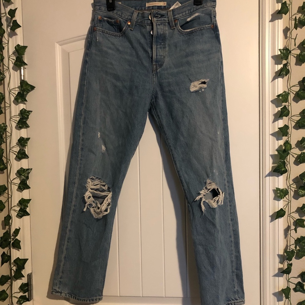 LEVI WEDGIE STRAIGHT JEANS